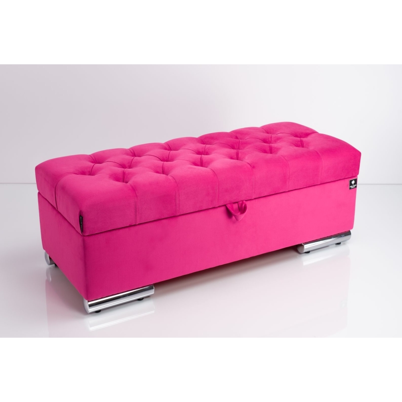 Tufted Storage Bench